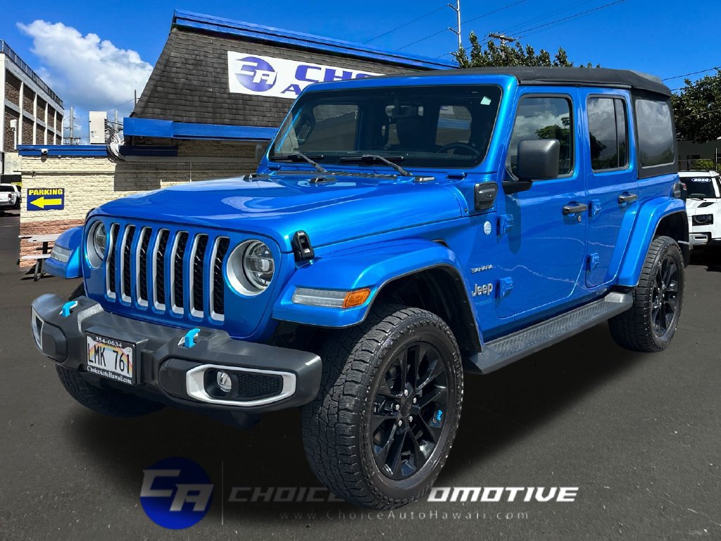 Used 2022 Jeep Wrangler Unlimited Sahara w/ Safety Group AWD/4WD 360° Tour