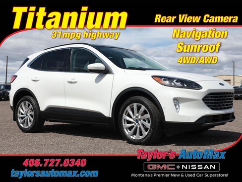 Used 2022 Ford Escape Titanium w/ Titanium Elite Package AWD/4WD image 1