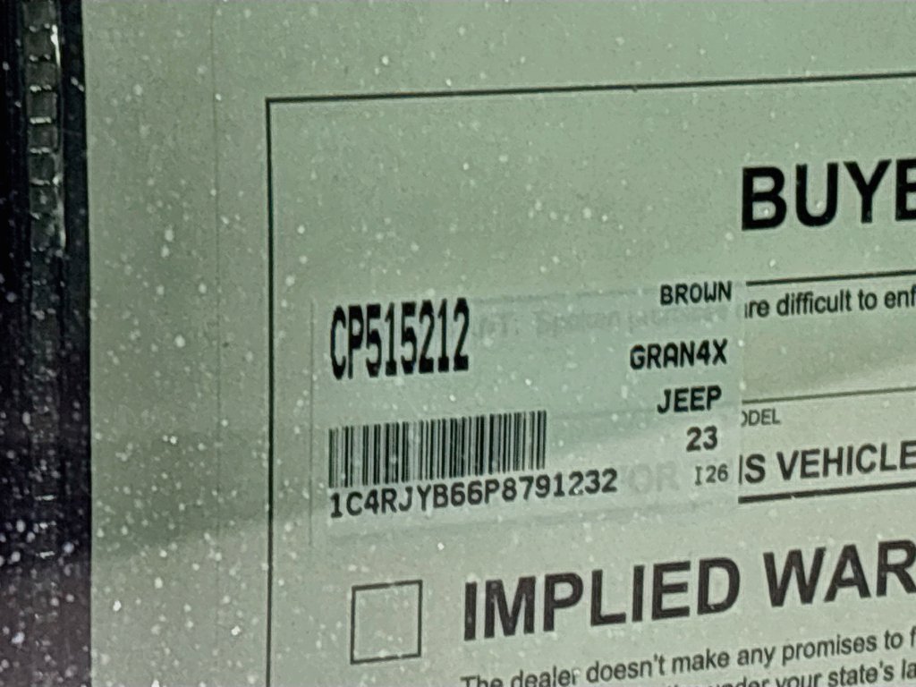 Used 2023 Jeep Grand Cherokee 4WD 4xe image 27