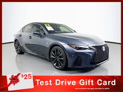 Used 2022 Lexus IS 350 F Sport w/ Navigation Package
