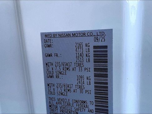 New 2026 Nissan Rogue SV AWD/4WD image 14