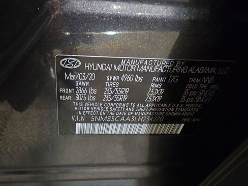 Used 2020 Hyundai Santa Fe Limited AWD/4WD image 27
