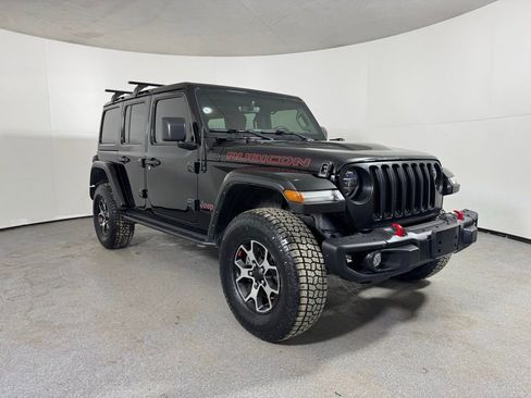 Used 2022 Jeep Wrangler Unlimited Rubicon w/ Steel Bumper Group AWD/4WD image 3