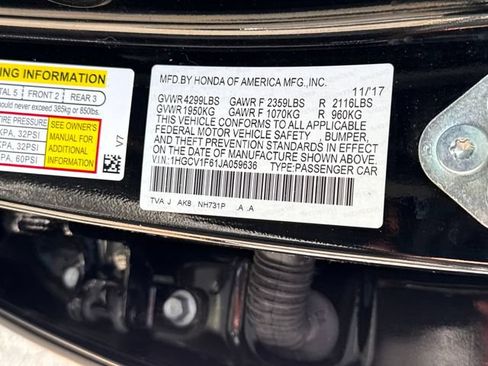 Used 2018 Honda Accord EX-L image 17