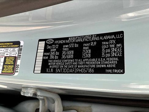 Used 2023 Hyundai Santa Cruz SEL Premium w/ Launch Package image 33