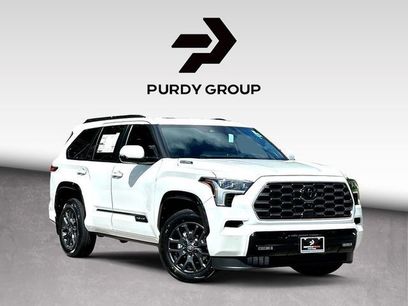 New 2026 Toyota Sequoia Platinum