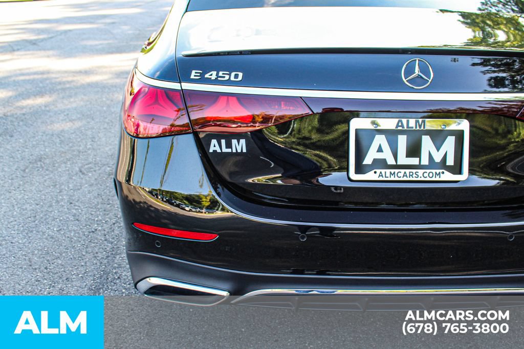 Used 2025 Mercedes-Benz E 450 4MATIC Sedan w/ Winter Package image 12