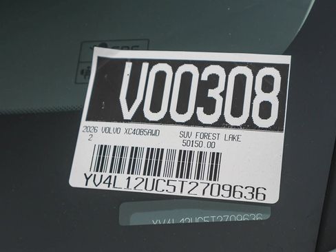 New 2026 Volvo XC40 B5 Plus w/ Protection Package Premier AWD/4WD image 39