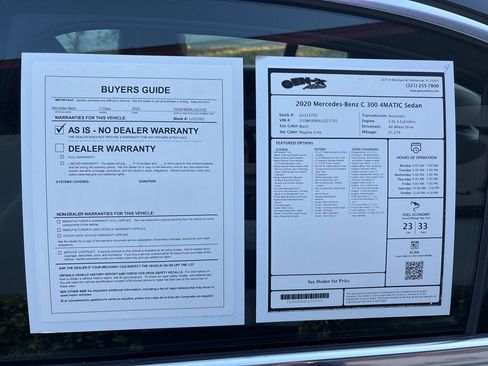 Used 2020 Mercedes-Benz C 300 4MATIC Sedan image 6