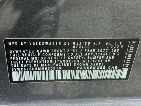 Certified 2021 Volkswagen Jetta S w/ Driver Assistance Package image 30