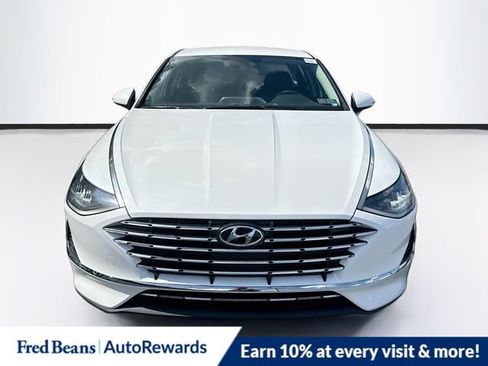 Used 2022 Hyundai Sonata Blue w/ Cargo Package FWD image 2