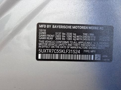 Used 2019 BMW X3 sDrive30i image 13