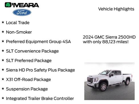 Used 2024 GMC Sierra 2500 SLT w/ SLT Convenience Package AWD/4WD image 8