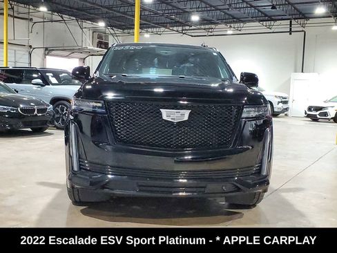 Used 2022 Cadillac Escalade ESV Sport Platinum w/ LPO, ONYX Package AWD/4WD image 2