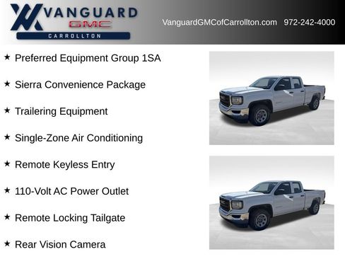Used 2017 GMC Sierra 1500 4x4 Double Cab w/ Sierra Convenience Package image 5