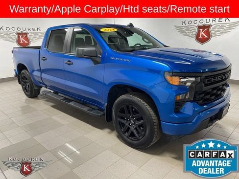 Used 2024 Chevrolet Silverado 1500 Custom AWD/4WD image 1