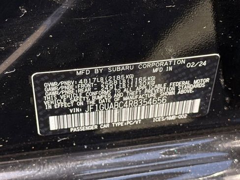 Used 2024 Subaru Impreza 2.0i AWD/4WD image 28