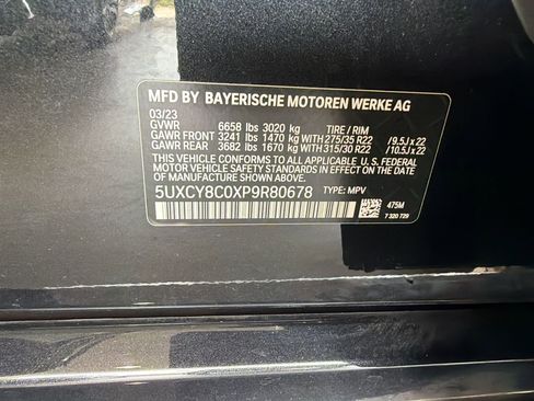 Certified 2023 BMW X6 M50i w/ Executive Package AWD/4WD image 12