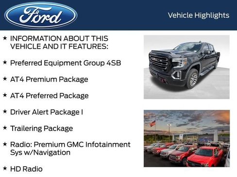 Used 2019 GMC Sierra 1500 AT4 w/ AT4 Premium Package AWD/4WD image 5
