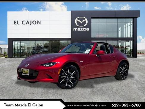 New 2025 MAZDA MX-5 Miata RF Grand Touring w/ Weather Package image 1