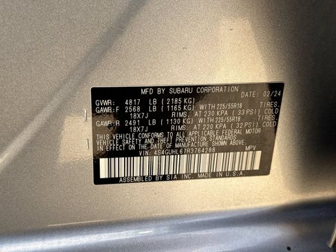 Used 2024 Subaru Crosstrek 2.5i Limited AWD/4WD image 36