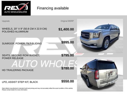 Used 2016 GMC Yukon XL SLT w/ HD Trailering Package image 6