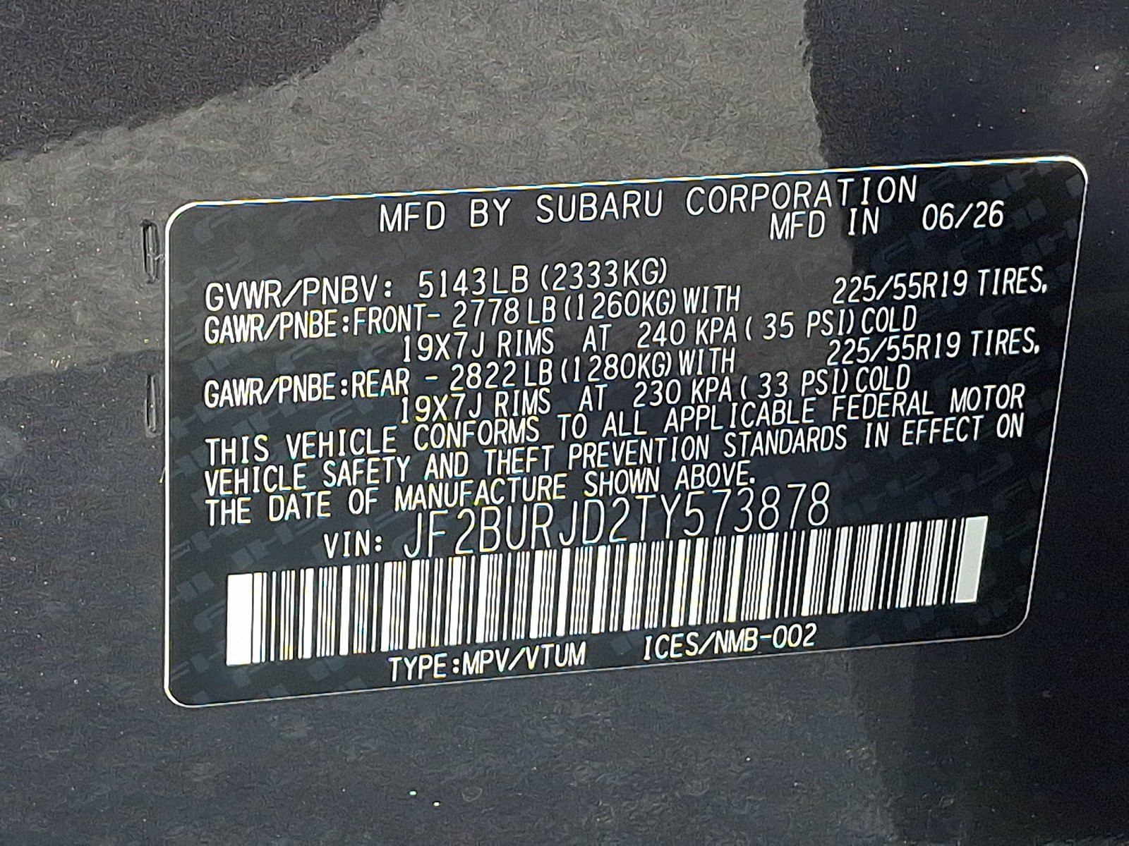 New 2026 Subaru Outback Touring XT AWD/4WD image 18