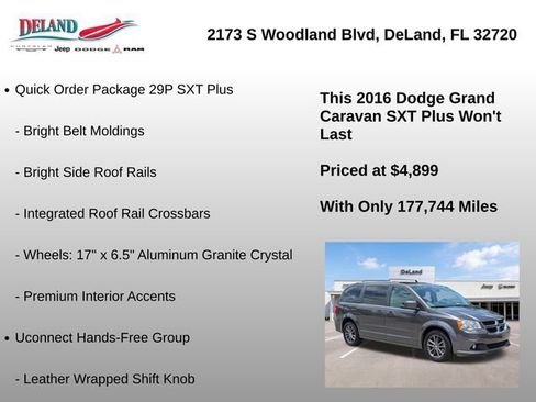 Used 2016 Dodge Grand Caravan SXT FWD image 12