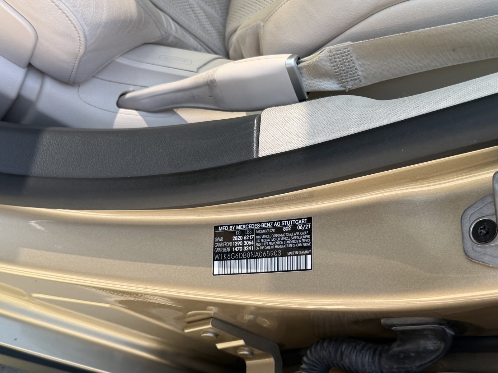 Used 2022 Mercedes-Benz S 500 4MATIC image 20