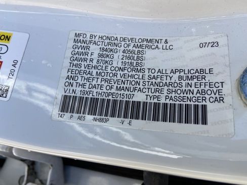 Used 2023 Honda Civic EX-L image 33