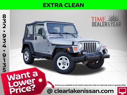 Used 2001 Jeep Wrangler Sport