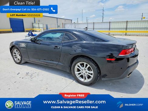 Used 2014 Chevrolet Camaro LT w/ Rear Vision Package RWD image 3