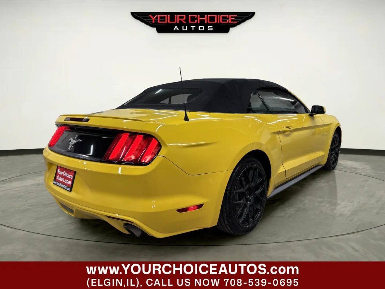 Used 2016 Ford Mustang Convertible w/ Equipment Group 051A RWD image 10