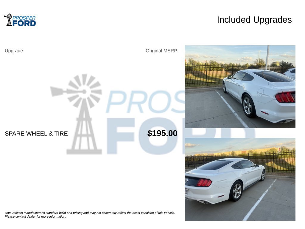 Used 2016 Ford Mustang Coupe RWD image 3