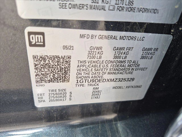 Certified 2021 GMC Sierra 1500 SLT w/ SLT Premium Plus Package AWD/4WD image 23