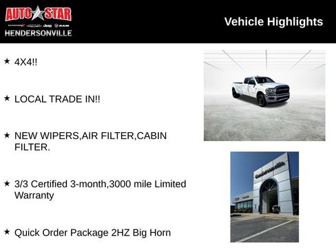 Used 2022 RAM 3500 Big Horn image 4