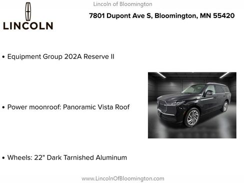 New 2025 Lincoln Navigator Reserve image 5