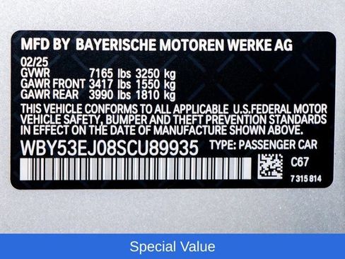 Used 2025 BMW i7 xDrive60 w/ Premium Package AWD/4WD image 24