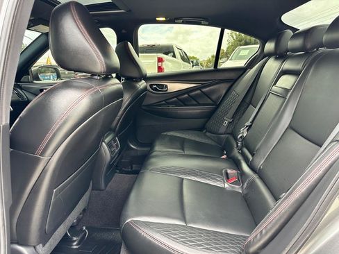 Used 2018 INFINITI Q50 Red Sport 400 w/ Sensory Package (Sport) AWD/4WD image 25