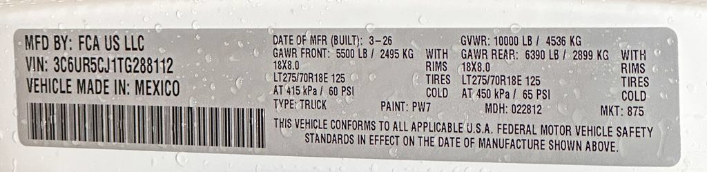 New 2026 RAM 2500 Tradesman AWD/4WD image 46