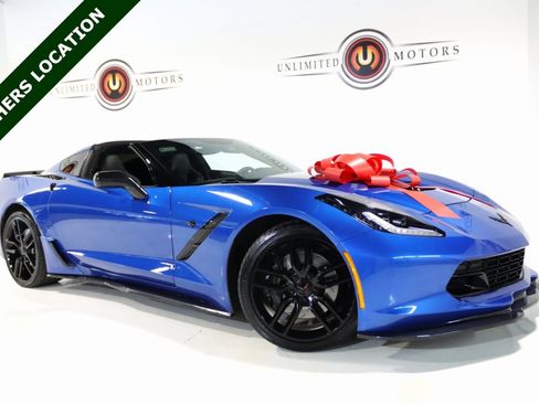 Used 2016 Chevrolet Corvette Stingray Coupe w/ Carbon Flash Badge Package image 1