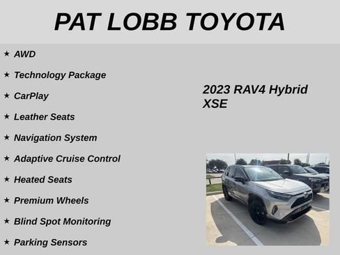 Used 2023 Toyota RAV4 XSE AWD/4WD image 11