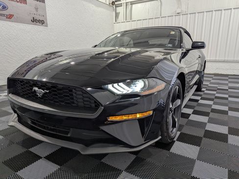 Used 2019 Ford Mustang Convertible w/ Ford Safe & Smart Package RWD image 3