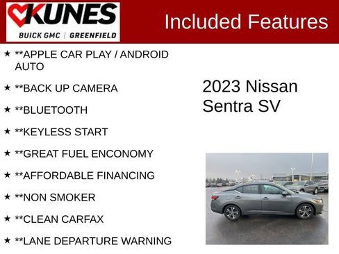 Used 2023 Nissan Sentra SV image 2