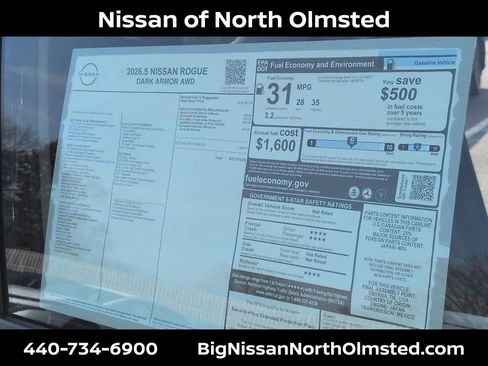 New 2026 Nissan Rogue SV AWD/4WD image 20