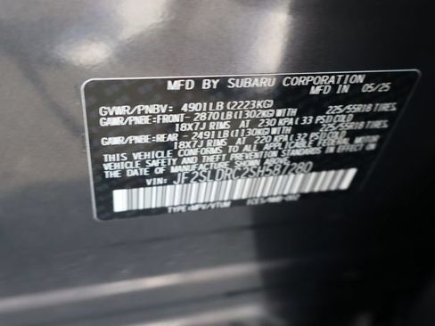 Certified 2025 Subaru Forester Limited w/ Popular Package #1 AWD/4WD image 46