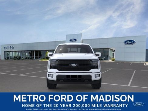 New 2025 Ford F150 Platinum w/ Equipment Group 702A High AWD/4WD image 6
