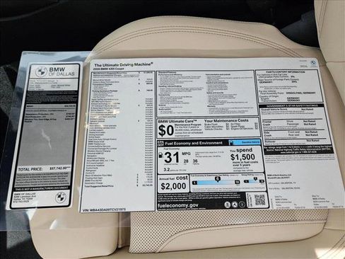 Used 2026 BMW 430i Coupe w/ Parking Assistance Package image 17