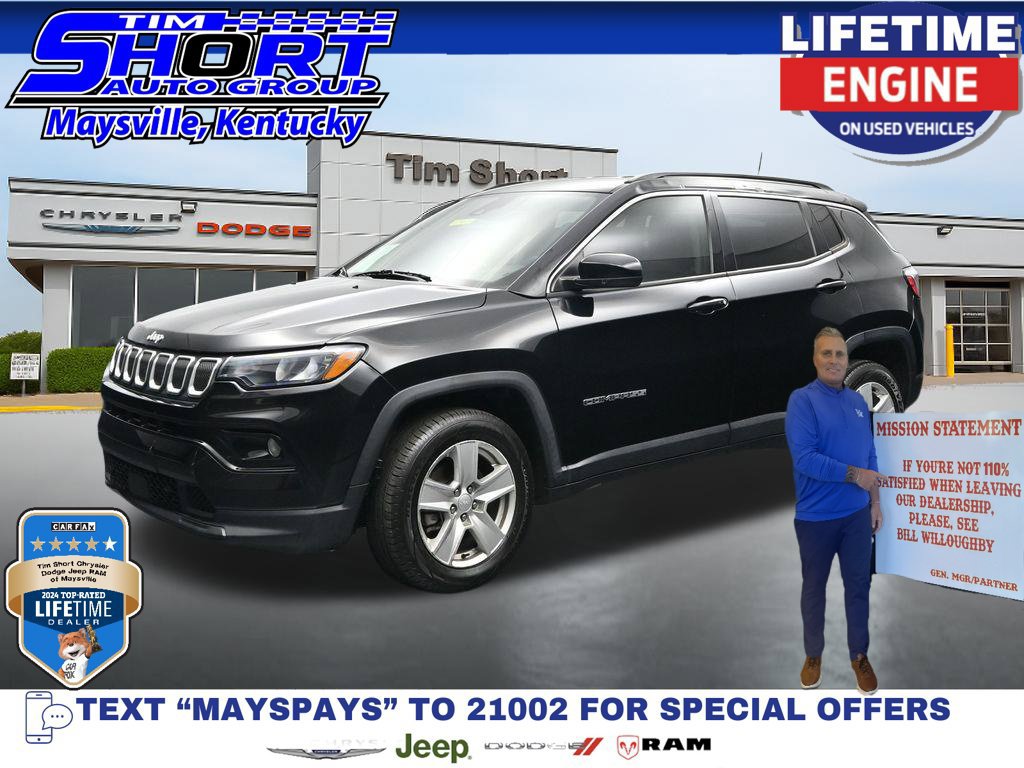 Used 2022 Jeep Compass Latitude w/ Convenience Group AWD/4WD 360° Tour