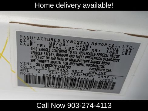 Used 2023 Nissan Sentra SV FWD image 37